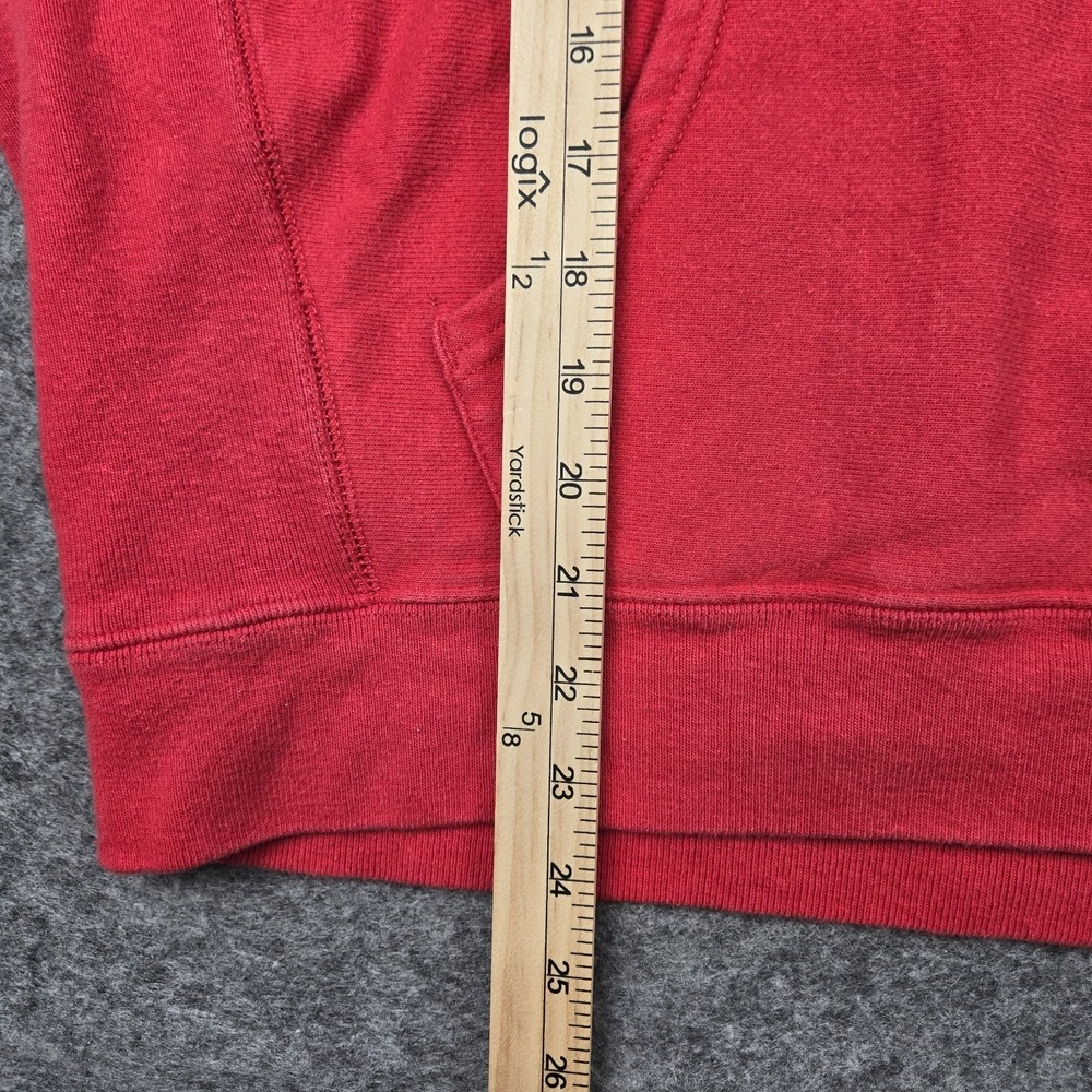 Champion Hooded Sweat Shirt Reverse Weave Womens 2X Large Red Vintage 90s Y2K - Picture 5 of 8